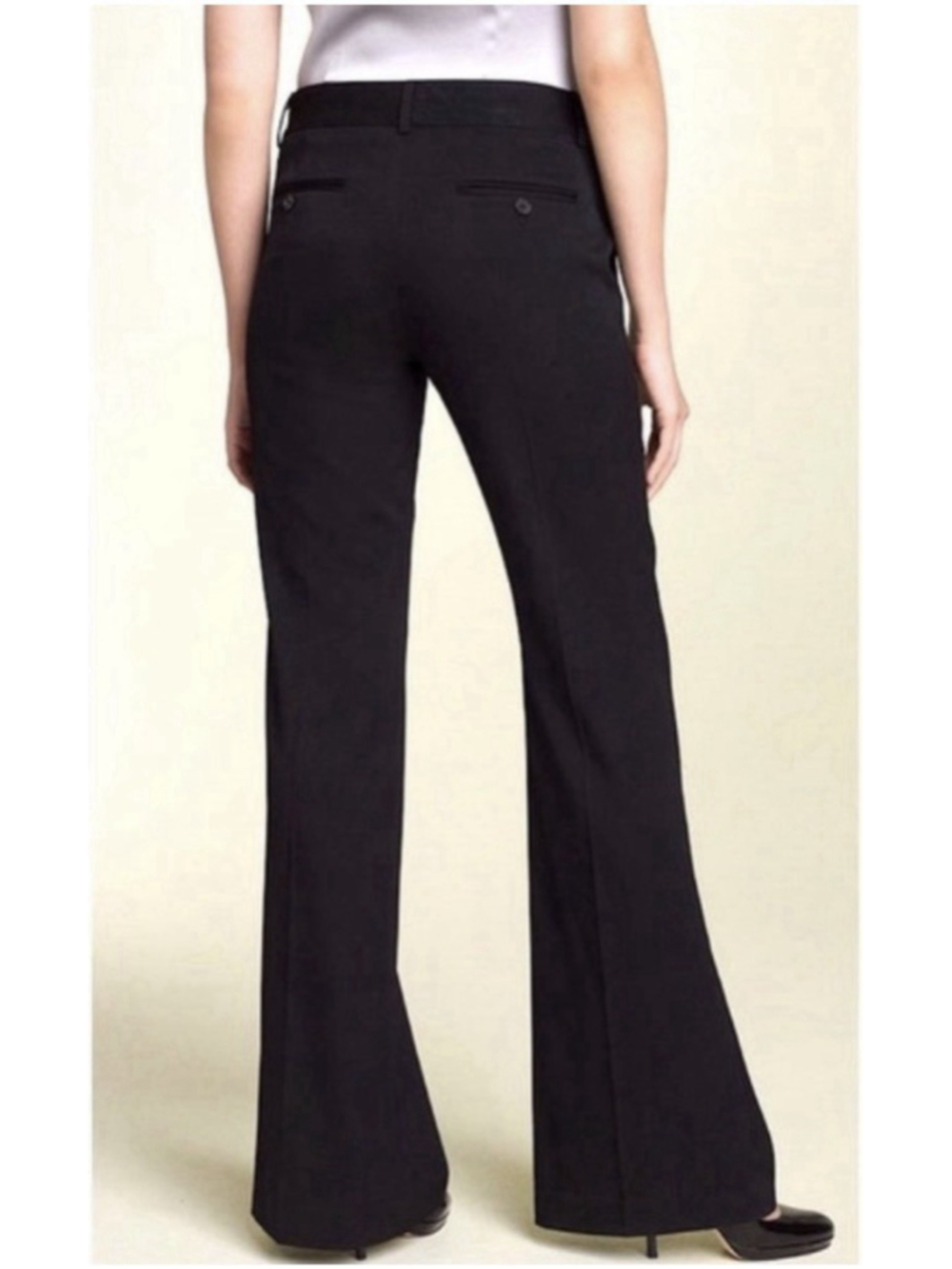 Theory Preston C Tailor Black Wool Stretch Dress Pants NWTSize 12 $265 Retail